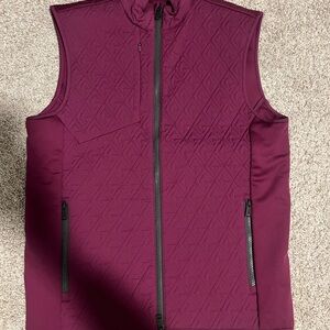 Greyson Men's Quilted Vest - Dark Purple